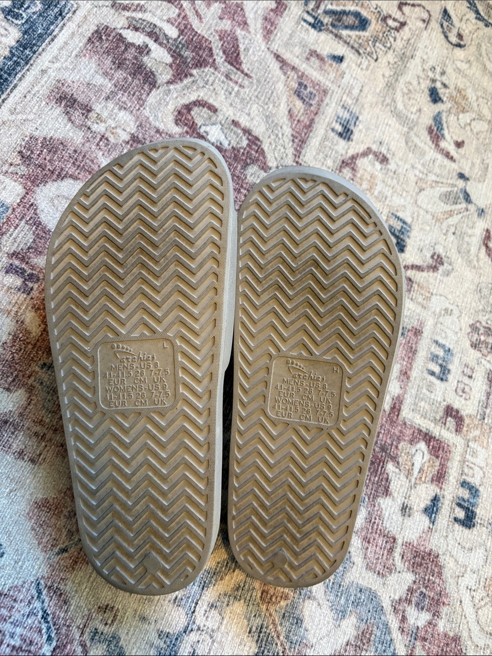 Archie’s - Neutral Taupe Slide Sandals for Women - Comfortable Everyday Slides - Picture 2 of 4